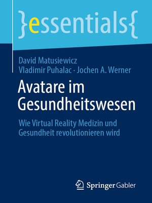 cover image of Avatare im Gesundheitswesen